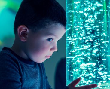 child snoezelen room