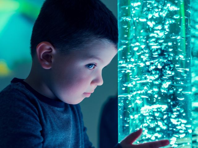 child snoezelen room