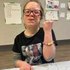 Kathryn-made-a-bracelet