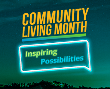Community living month banner