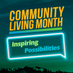 Community living month banner