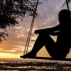 relax on swing