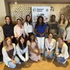 Empower Simcoe's Summer Students standing with CEP Claudine Cousins