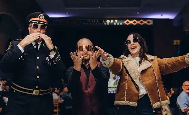 Chief Van Dyke, Mike Hardy, Jennifer Hardy-Kaplinski