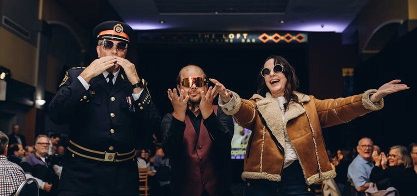 Chief Van Dyke, Mike Hardy, Jennifer Hardy-Kaplinski