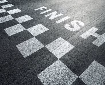 Finish Line stock image