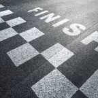 Finish Line stock image