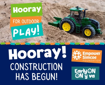 Playground Campaign - construction has begun (Postcard (US)) (1)