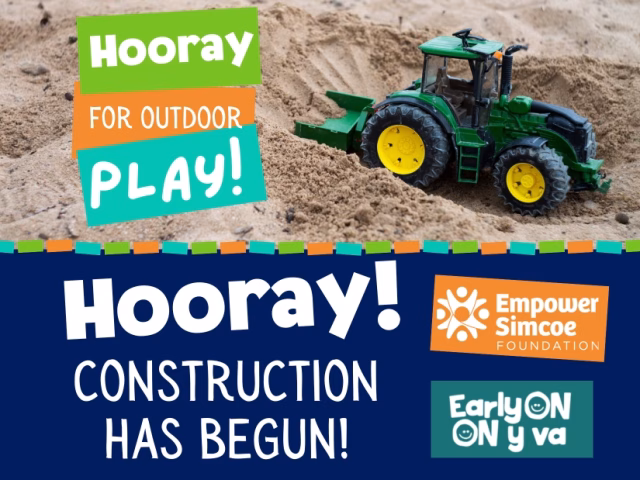 Playground Campaign - construction has begun (Postcard (US)) (1)