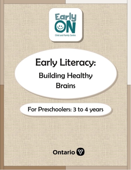 Preschool Early Literacy Booklet Thumbnail