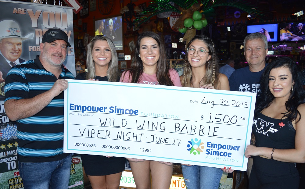 Wild Wing Barrie Empower Simcoe