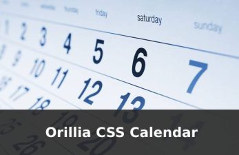 Orillia Calendar of Activities