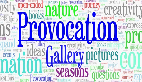 provocation gallery wordle