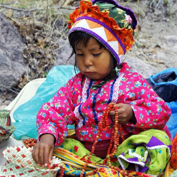 Child in traditional dress