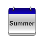 Summer calendar